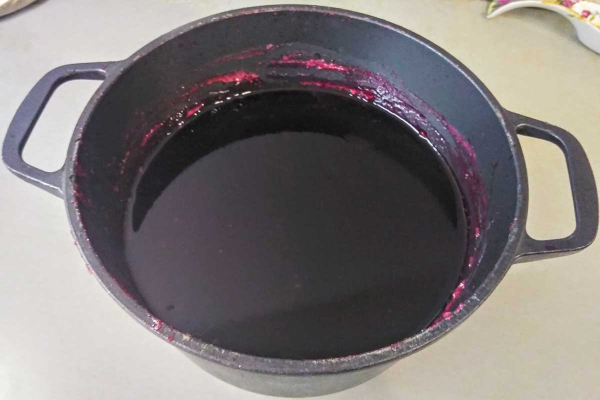 Желе из красной смородины