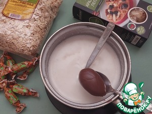Ореховая каша из ячменных хлопьев "Топ-шлёп"