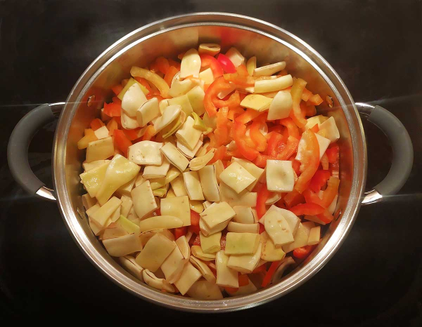 Салат из стручковой фасоли на зиму