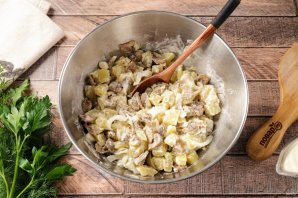 Салат лесника