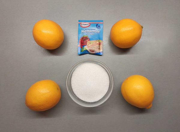 Лимонный мармелад