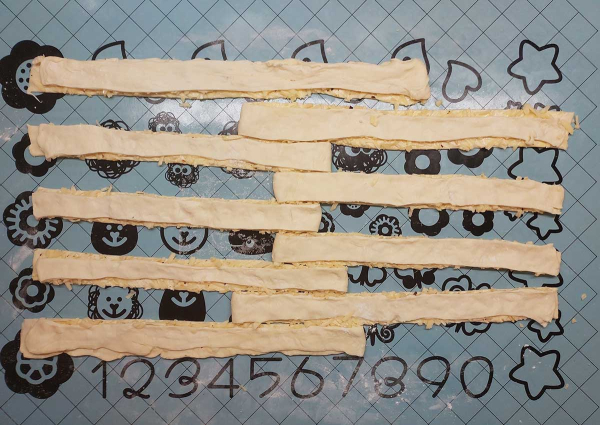 Твисты с сыром и беконом