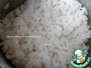 Коливо с клубничным джемом и миндалем