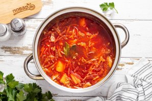 Борщ без мяса Борщ без мяса