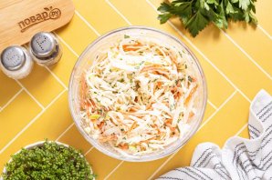 Салат из капусты с яблоком Салат из капусты с яблоком