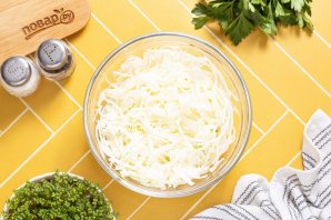 Салат из капусты с яблоком Салат из капусты с яблоком