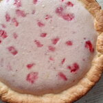 Нежный заливной пирог с ягодами