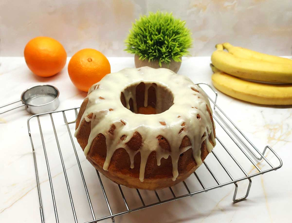 Шоколадно-банановый кекс Шоколадно-банановый кекс