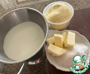 Манная каша без комочков. В мультиварке