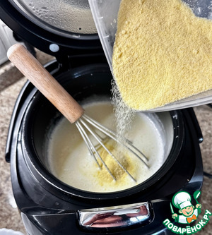 Манная каша без комочков. В мультиварке