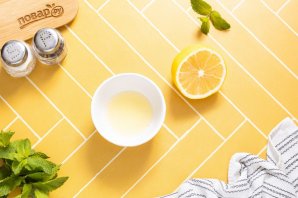 Салат с мятой