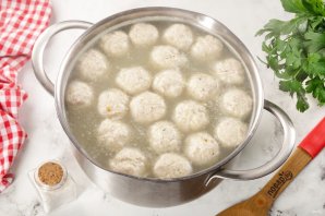 Суп с фрикадельками